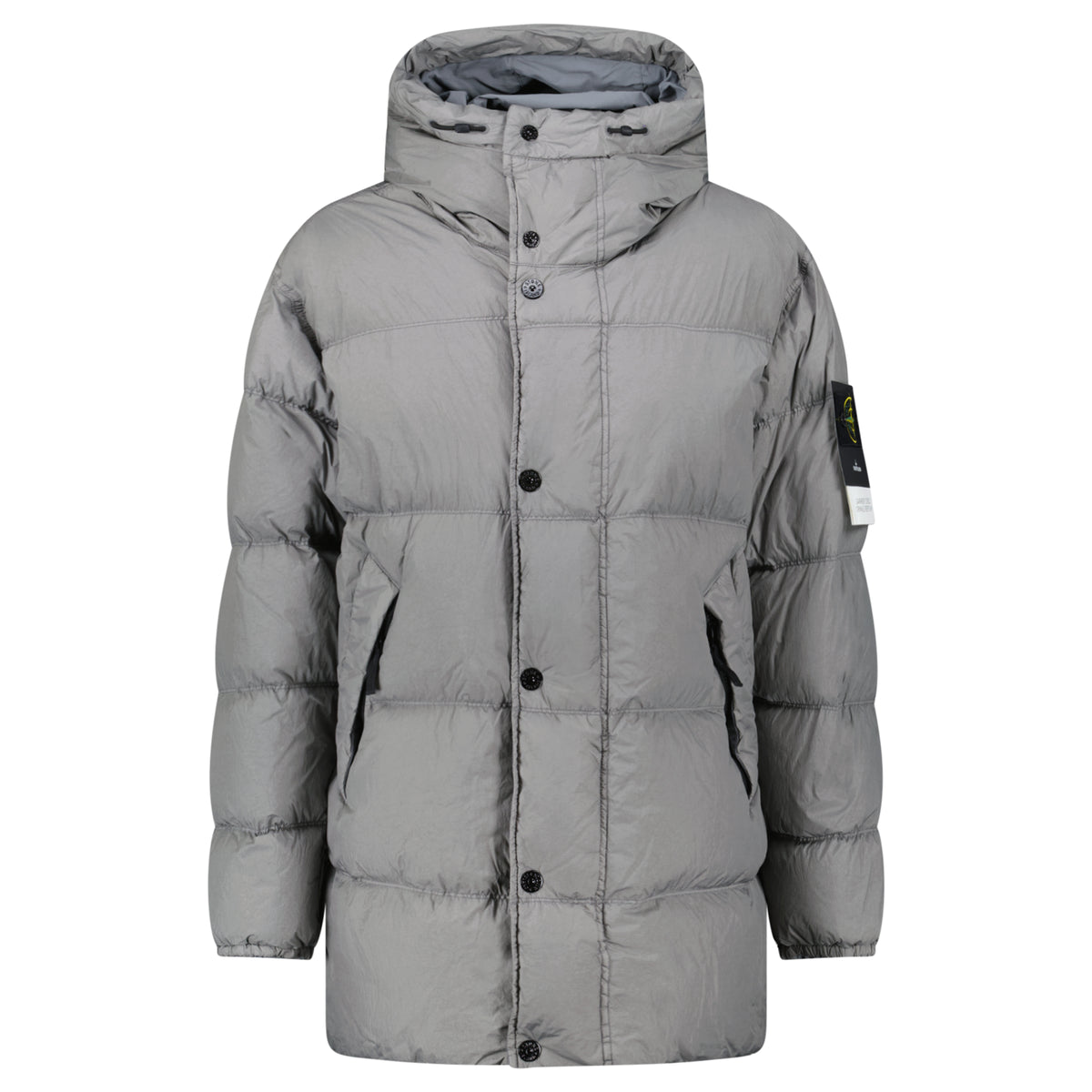 Stone Island Crinkle Reps NY Down Jacket Cement