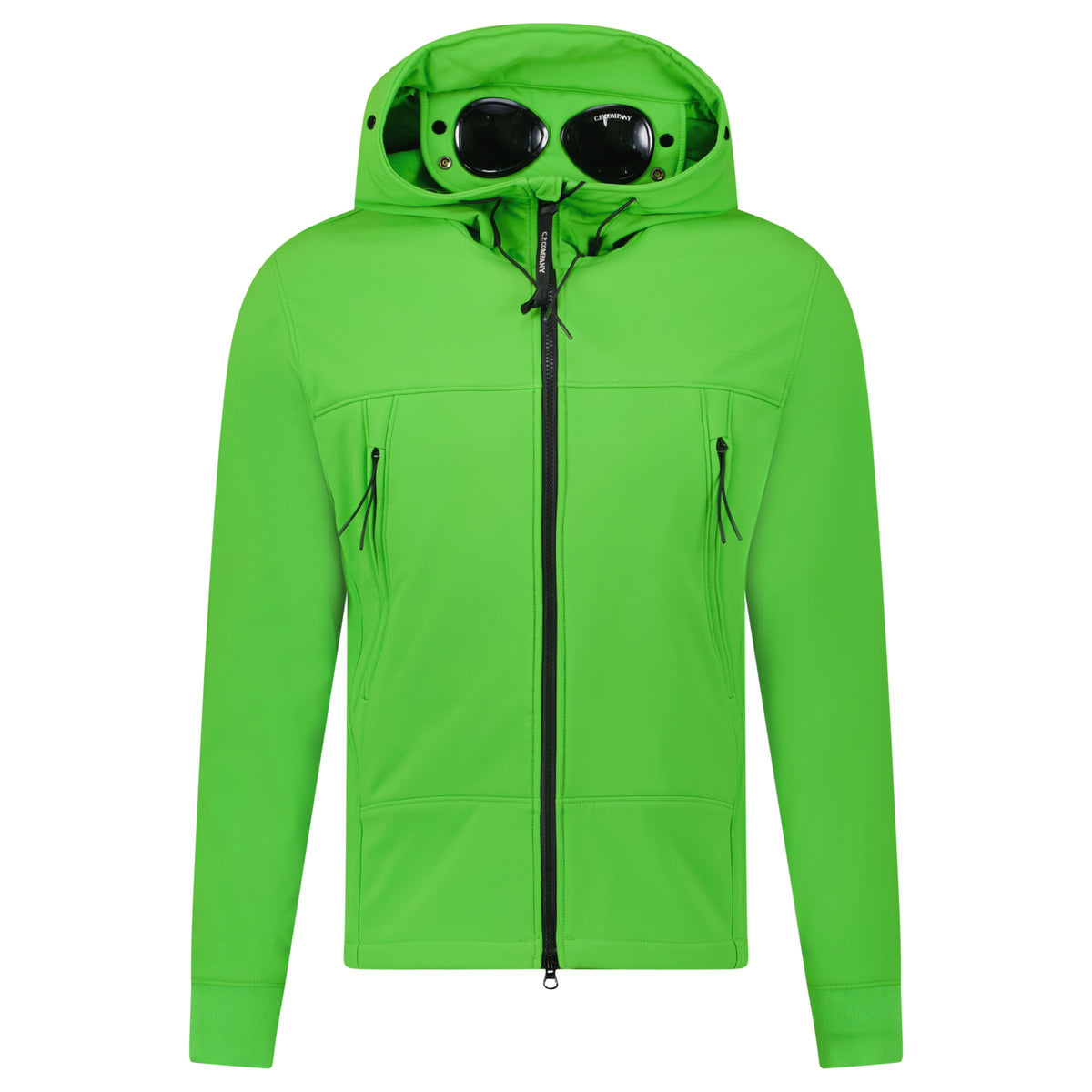 soft shell goggle jacket CP Company Soft Shell Goggle Jacket Green– chancefashionco