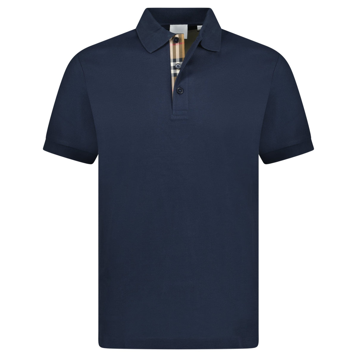 Burberry 'Hartford' Check Polo Navy