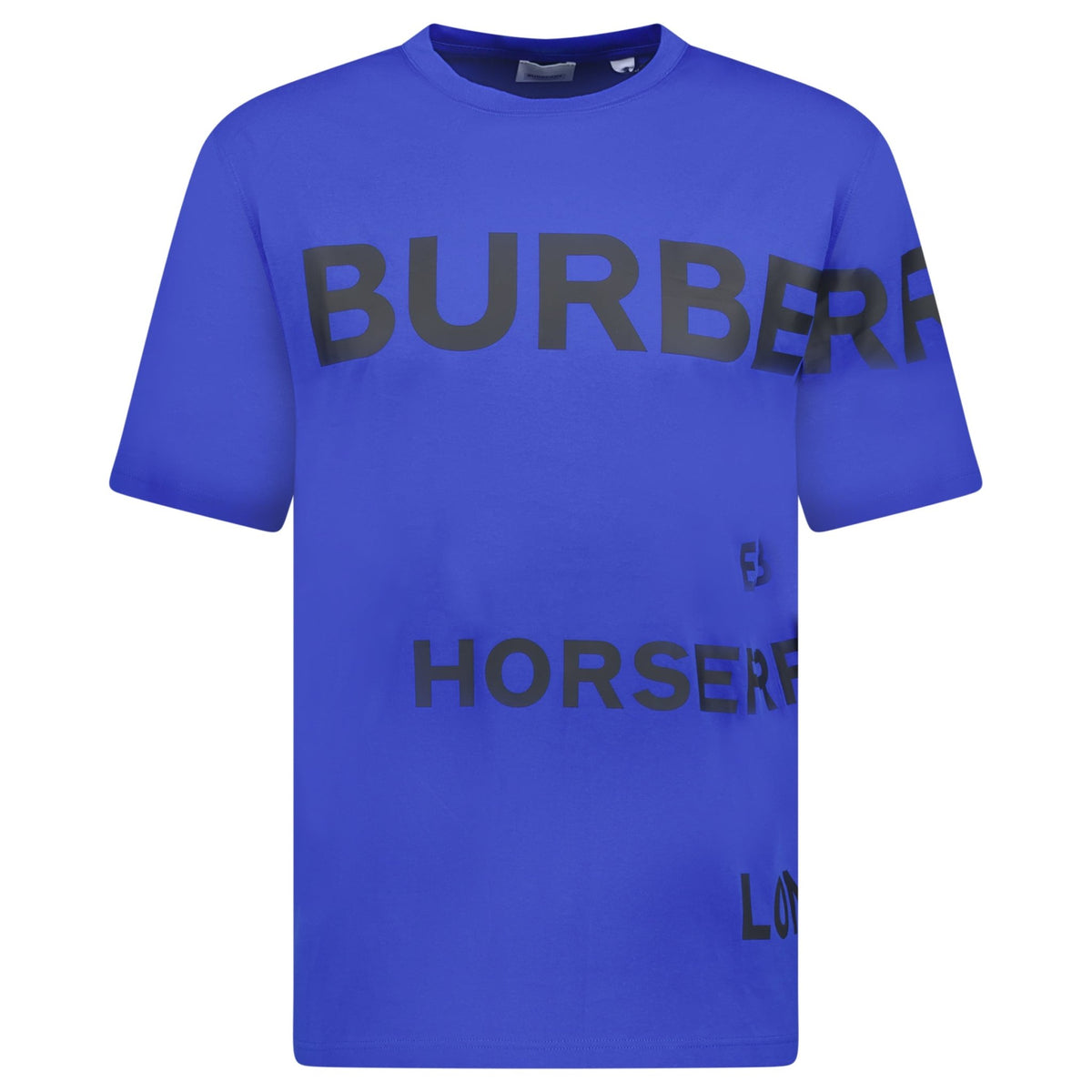 Burberry Horseferry Cotton T-Shirt Blue | chancefashionco
