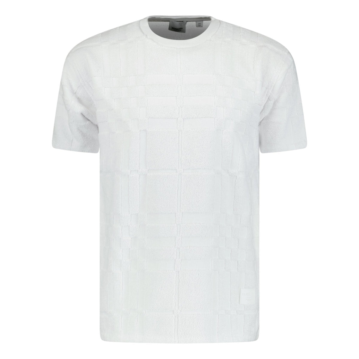 Burberry 'Willesden' Check T-Shirt White