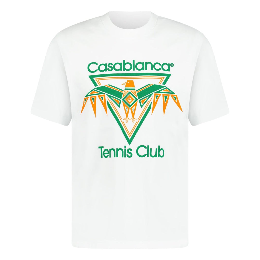 Casablanca Eagle 'Tennis Club' T-Shirt White - chancefashionco