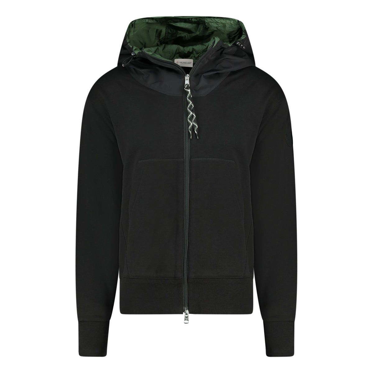 Moncler Maglia Cardigan Black/Green