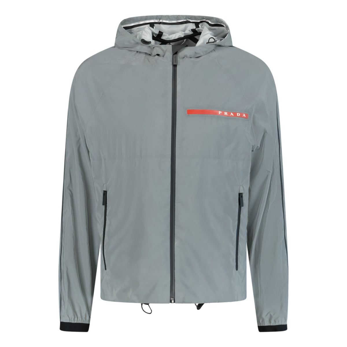 Prada grey jacket hotsell