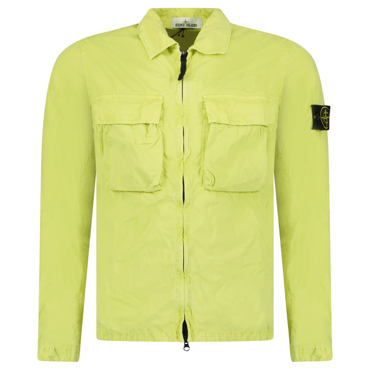 Cotton Overshirt Stone Island Overshirt Light Green Stone Island