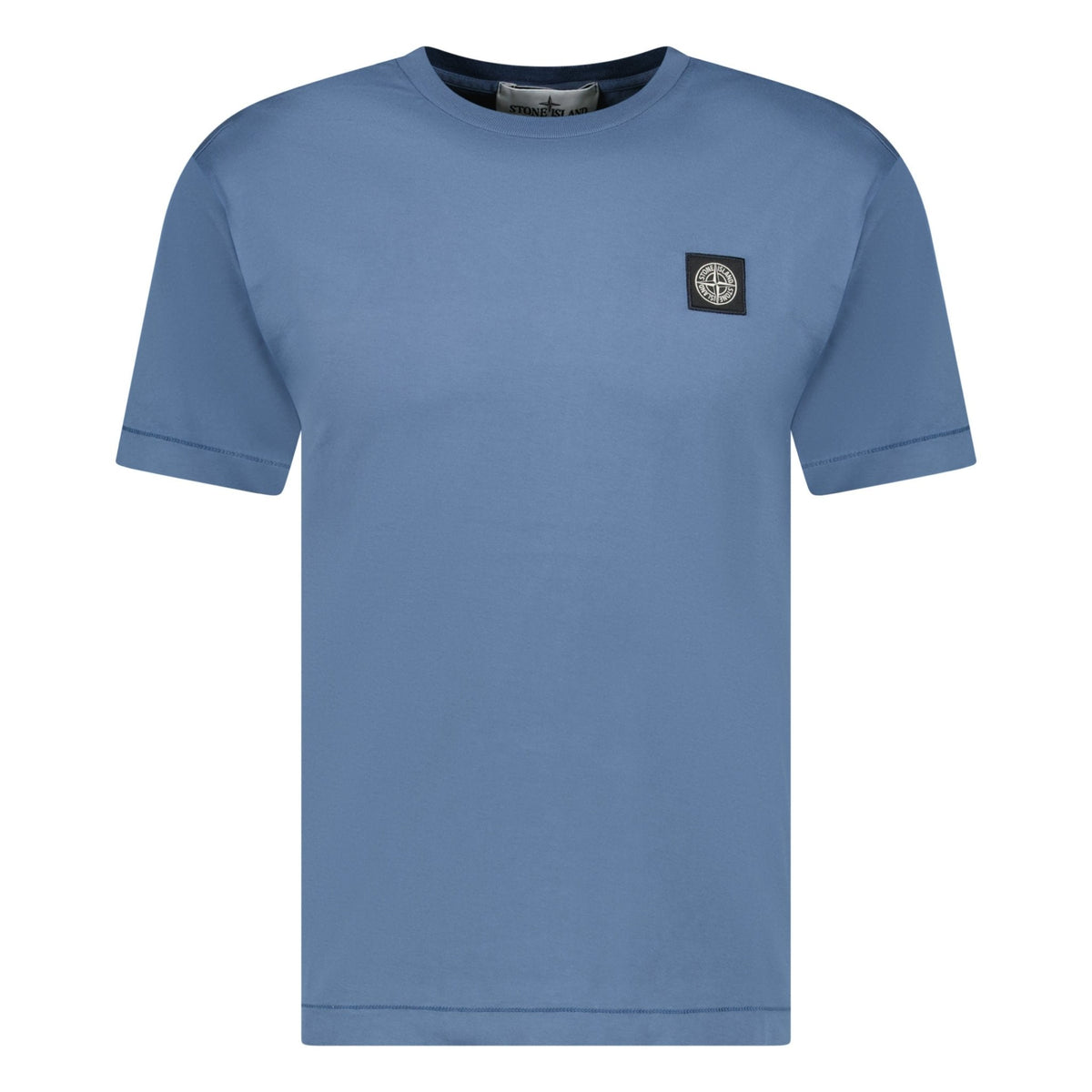 Stone Island Compass Logo T-Shirt Blue | chancefashionco