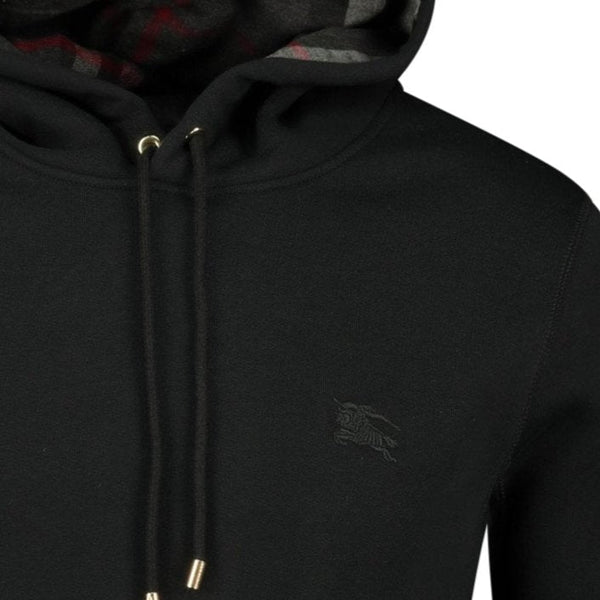 Black burberry hoodie on sale mens