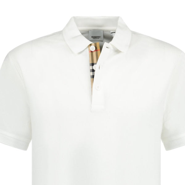 Burberry store polo white