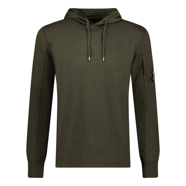 Micro lens hooded clearance sweatshirt