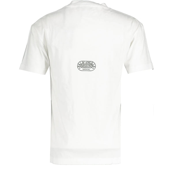 Palm Angels Missoni Spray Logo T-Shirt White | chancefashionco