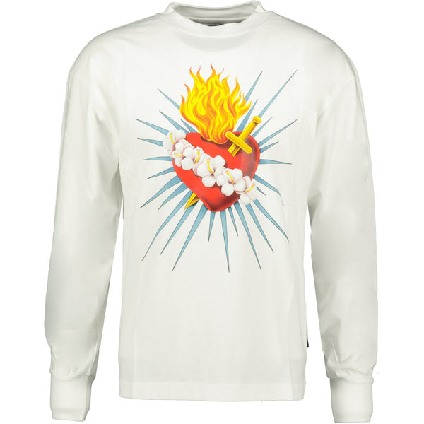 Palm Angels Sacred Heart Print T-shirt - Farfetch