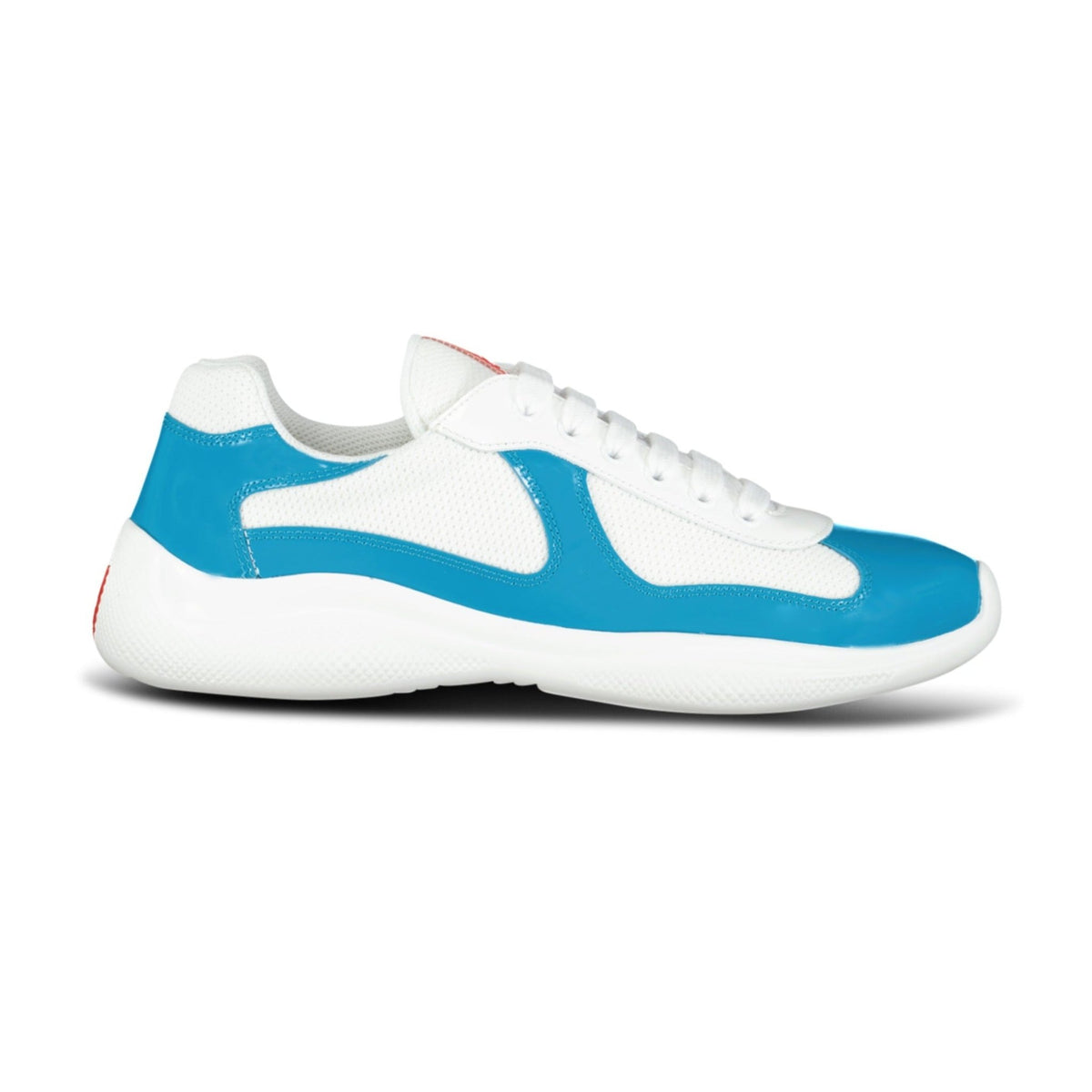 Prada Americas Cup Sneakers Blue White chancefashionco