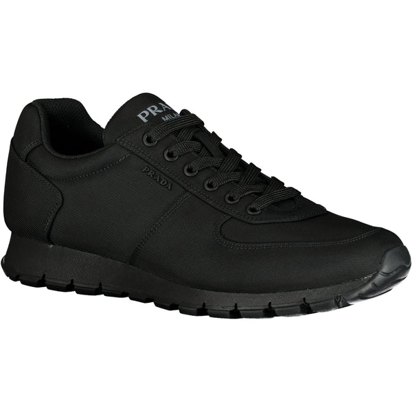 Prada all best sale black trainers