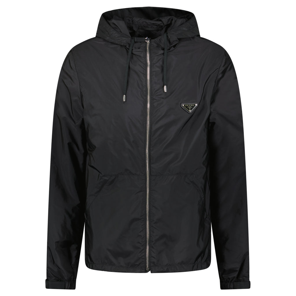 Prada Re-Nylon Windbreaker Black - chancefashionco