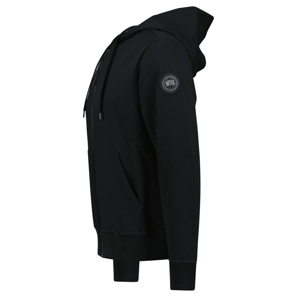 Canada Goose Huron Zip Hoodie Black - chancefashionco