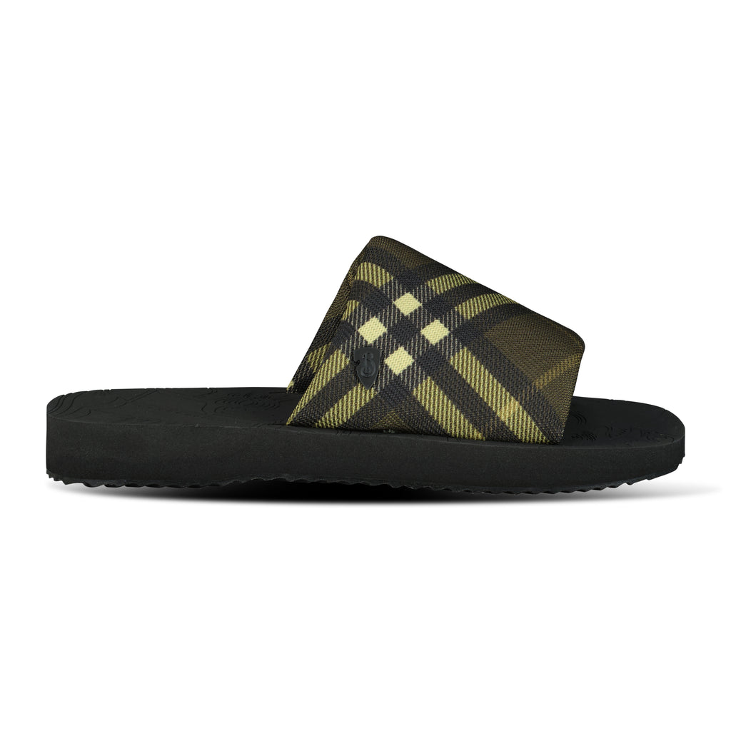 Burberry Trek Check Sliders - chancefashionco