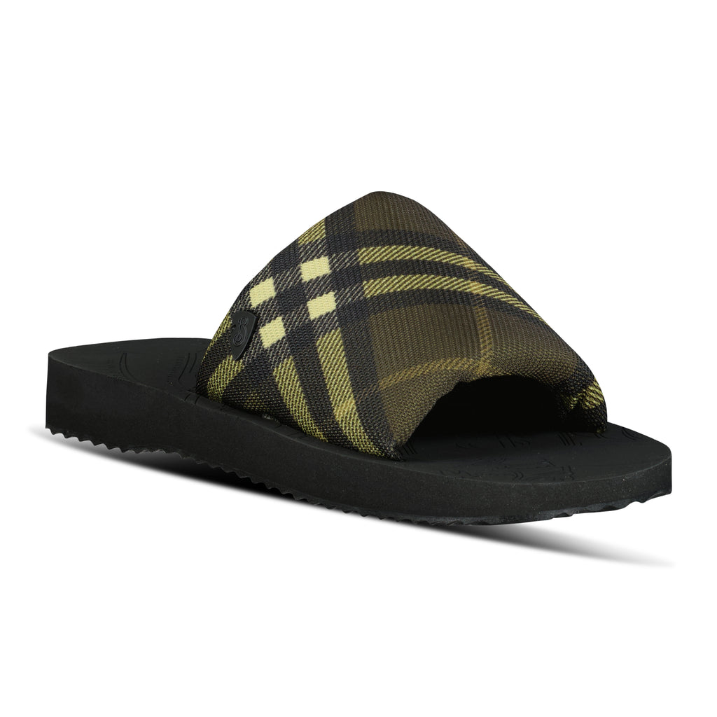 Burberry Trek Check Sliders - chancefashionco