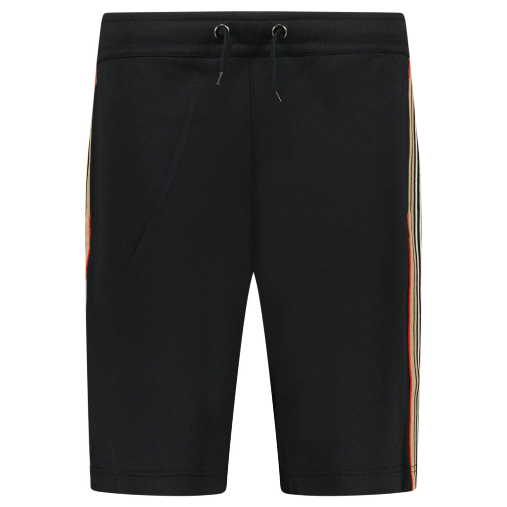 Burberry Striped Logo Shorts Black - chancefashionco