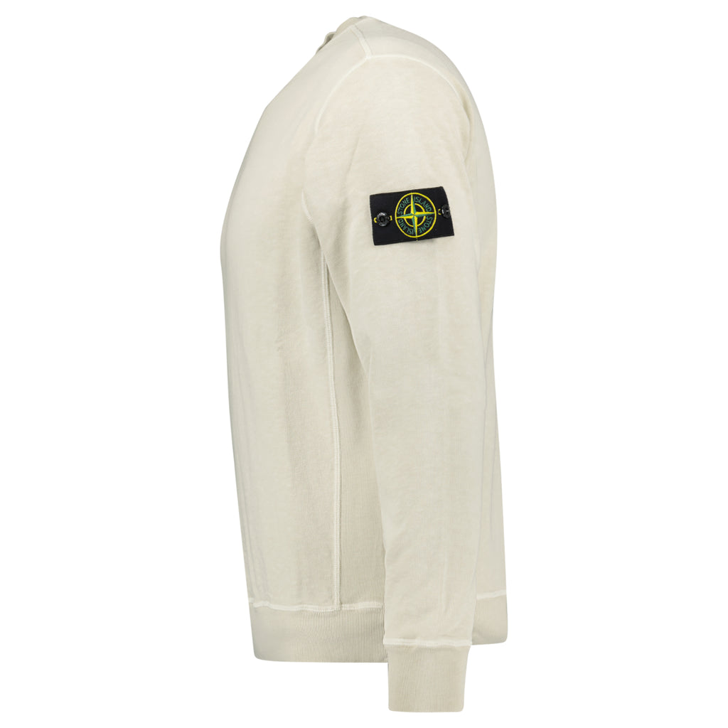 Stone Island Malfie 'Old Effect' Sweatshirt Beige - chancefashionco