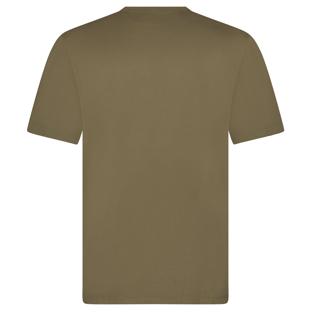 CP Company Stitch Print T-Shirt Khaki - chancefashionco