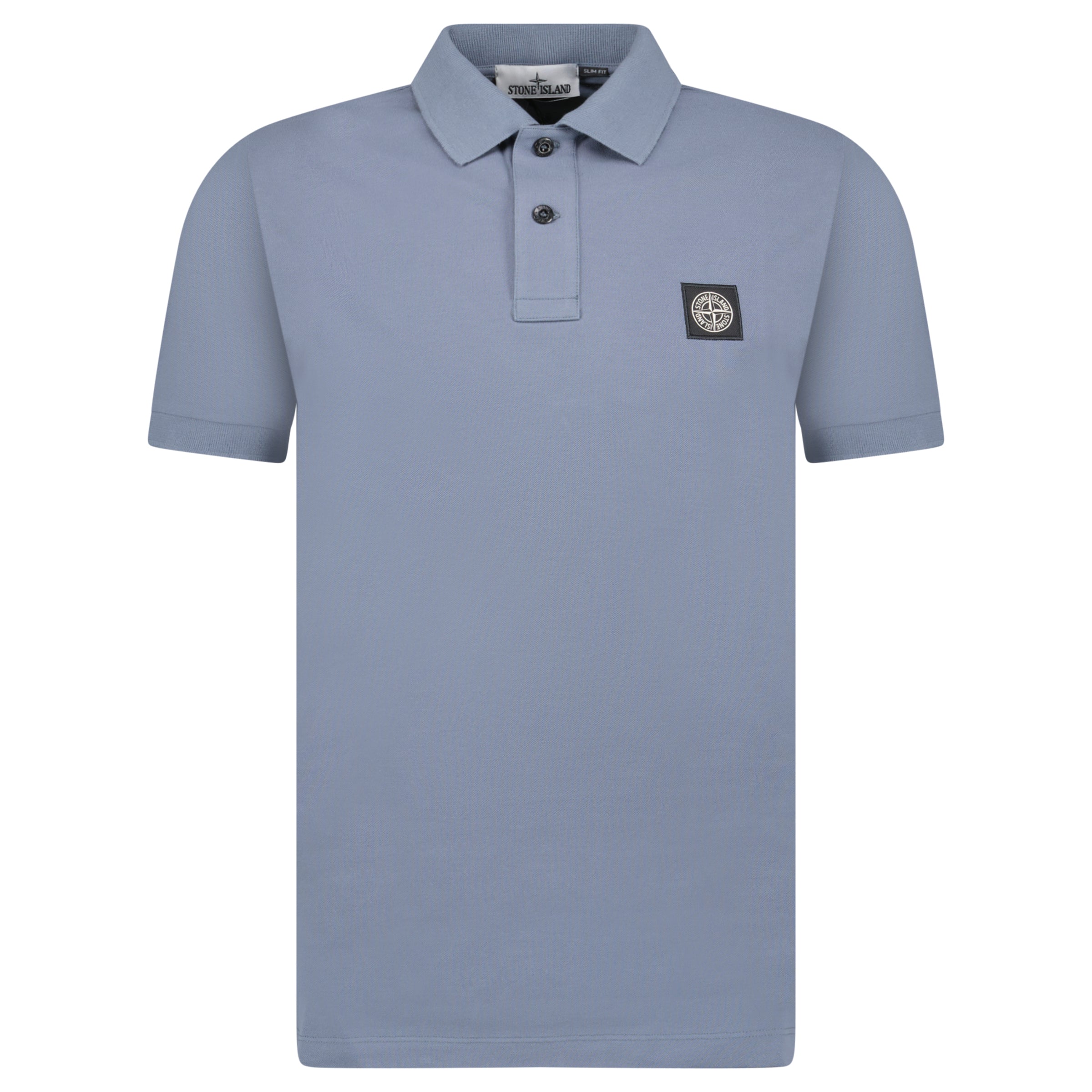 Color variation of Stone Island Compass Logo Polo Blue
