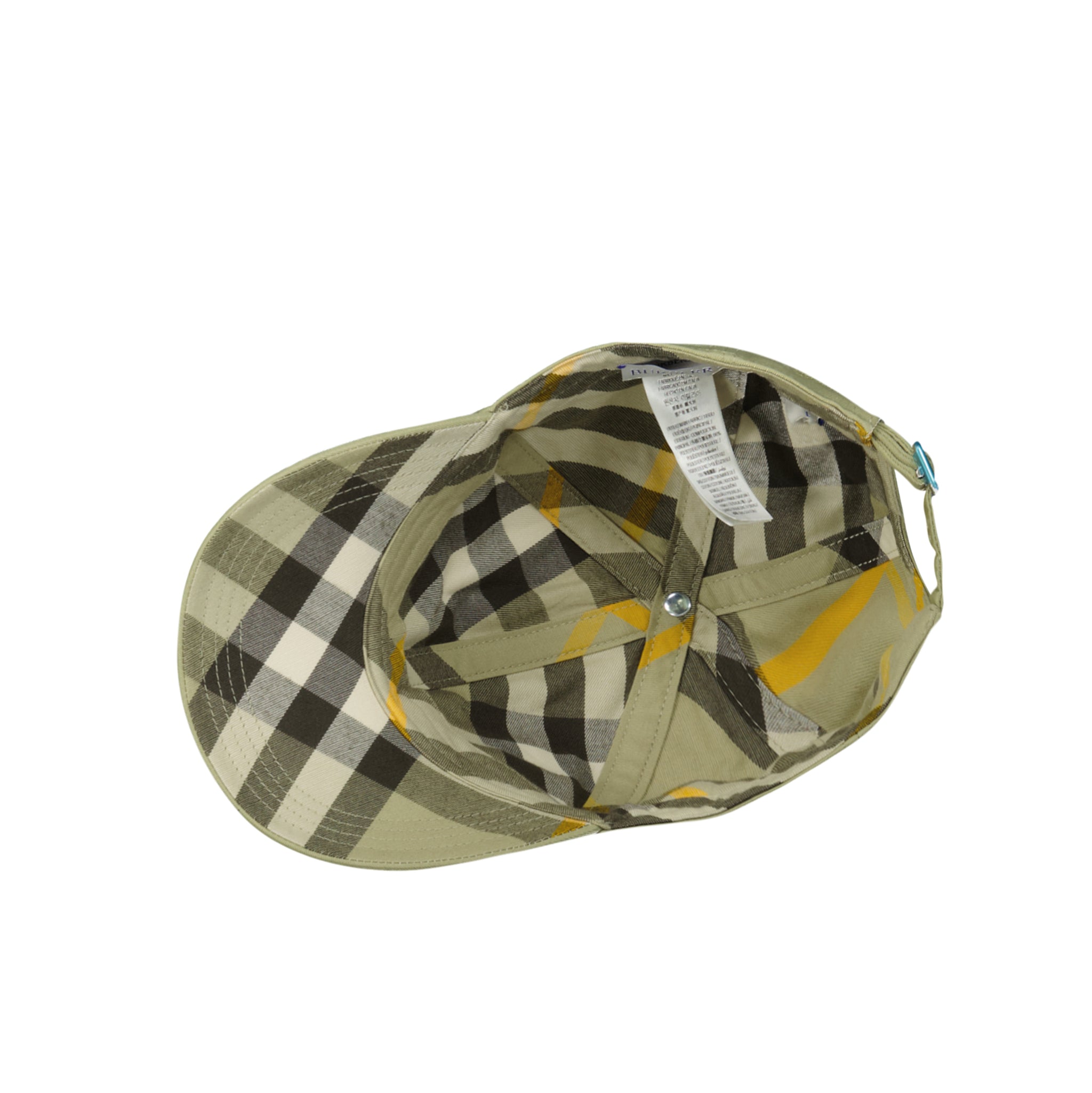 Baseball Cap Burberry Hat Uk Burberry Check-plaid Cotton Baseball