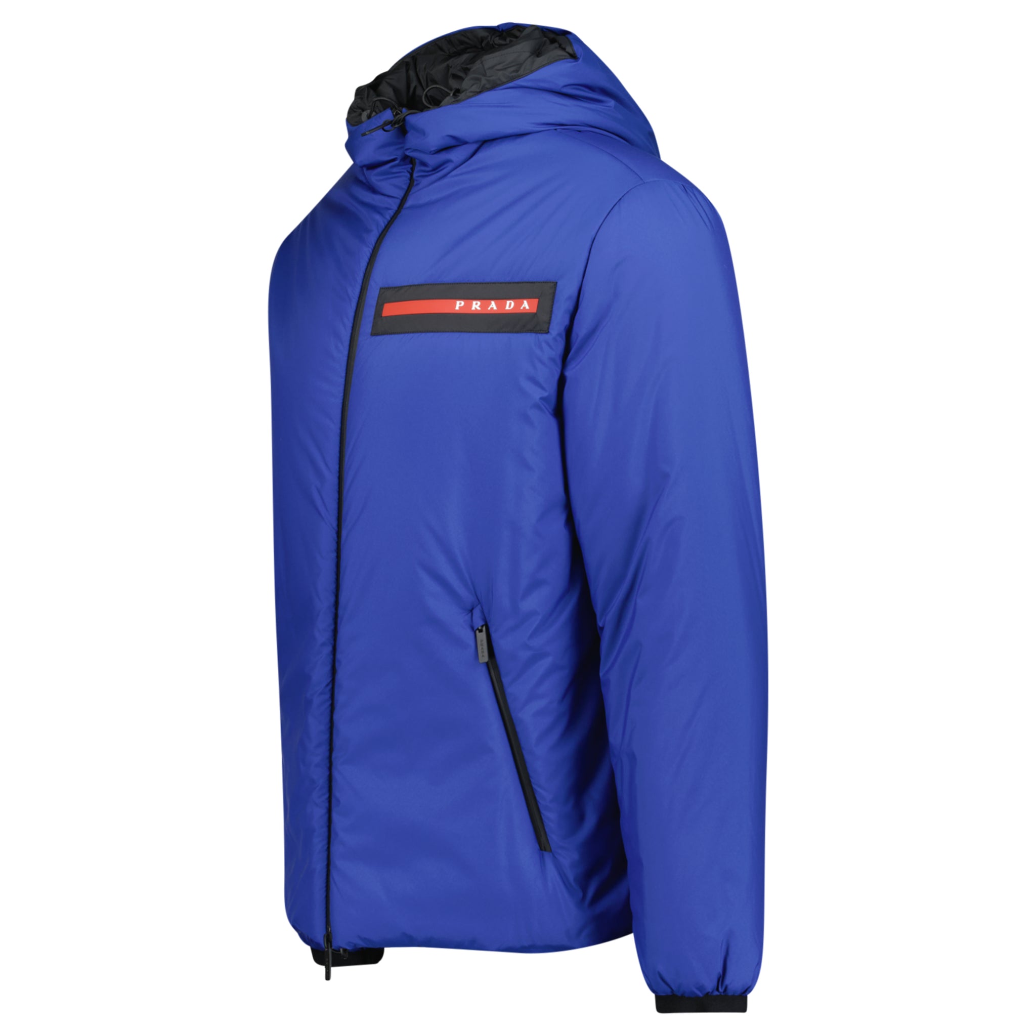 d*7様 美品99aw Prada Padded nylon Hooded Co Prada Technical Nylon Padded Jacket Dark Blue– chancefashionco