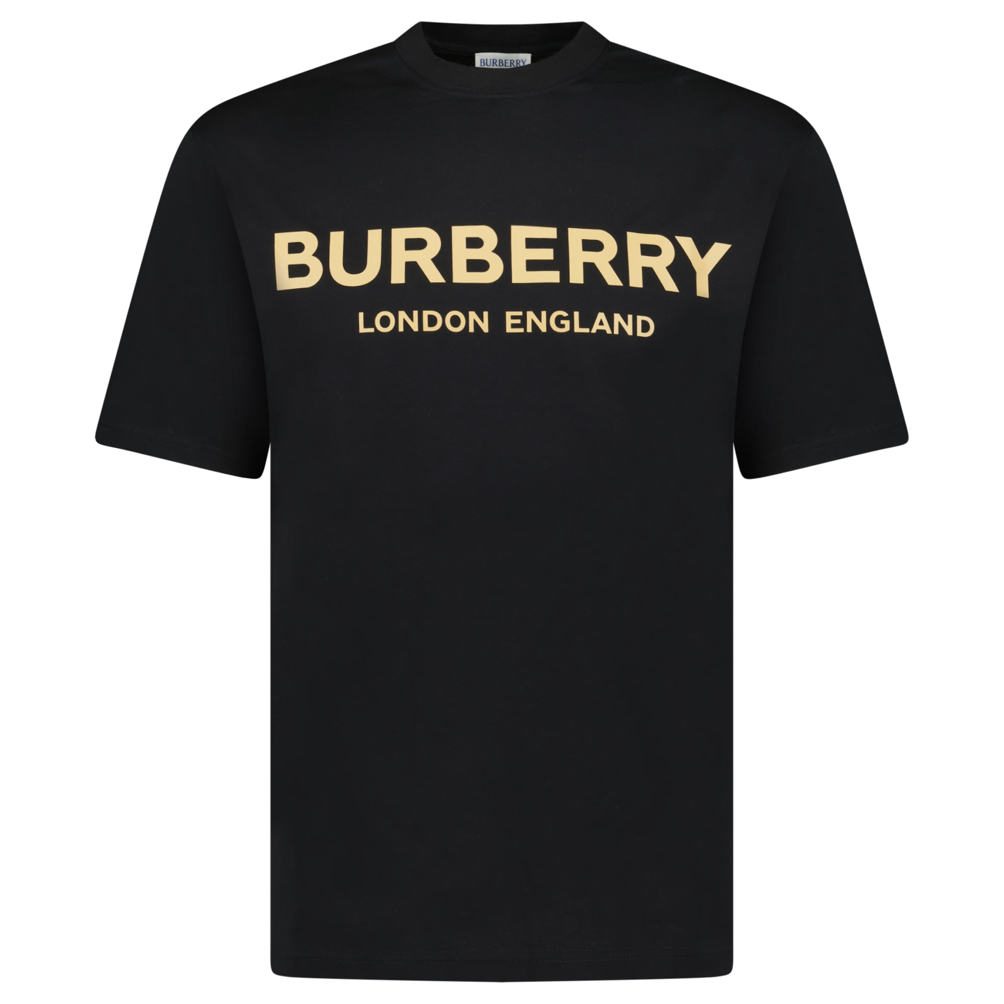 Burberry 'Ellison' Logo Print T-Shirt Black | chancefashionco