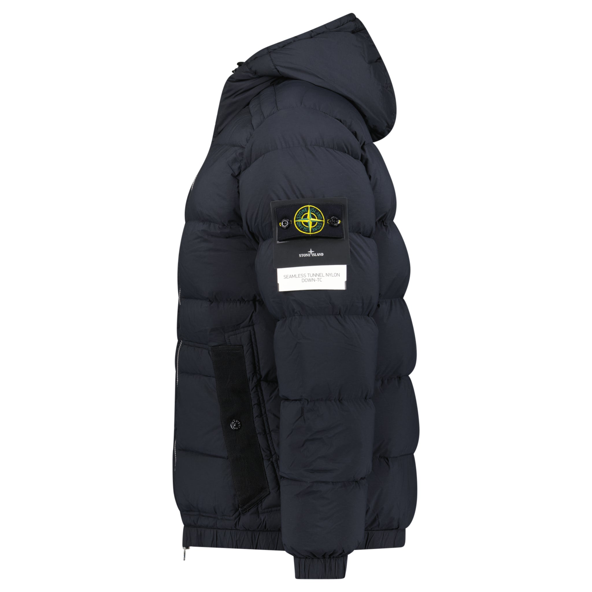 Stone Island Seamless Tunnel Nylon Down TC Jacket Black