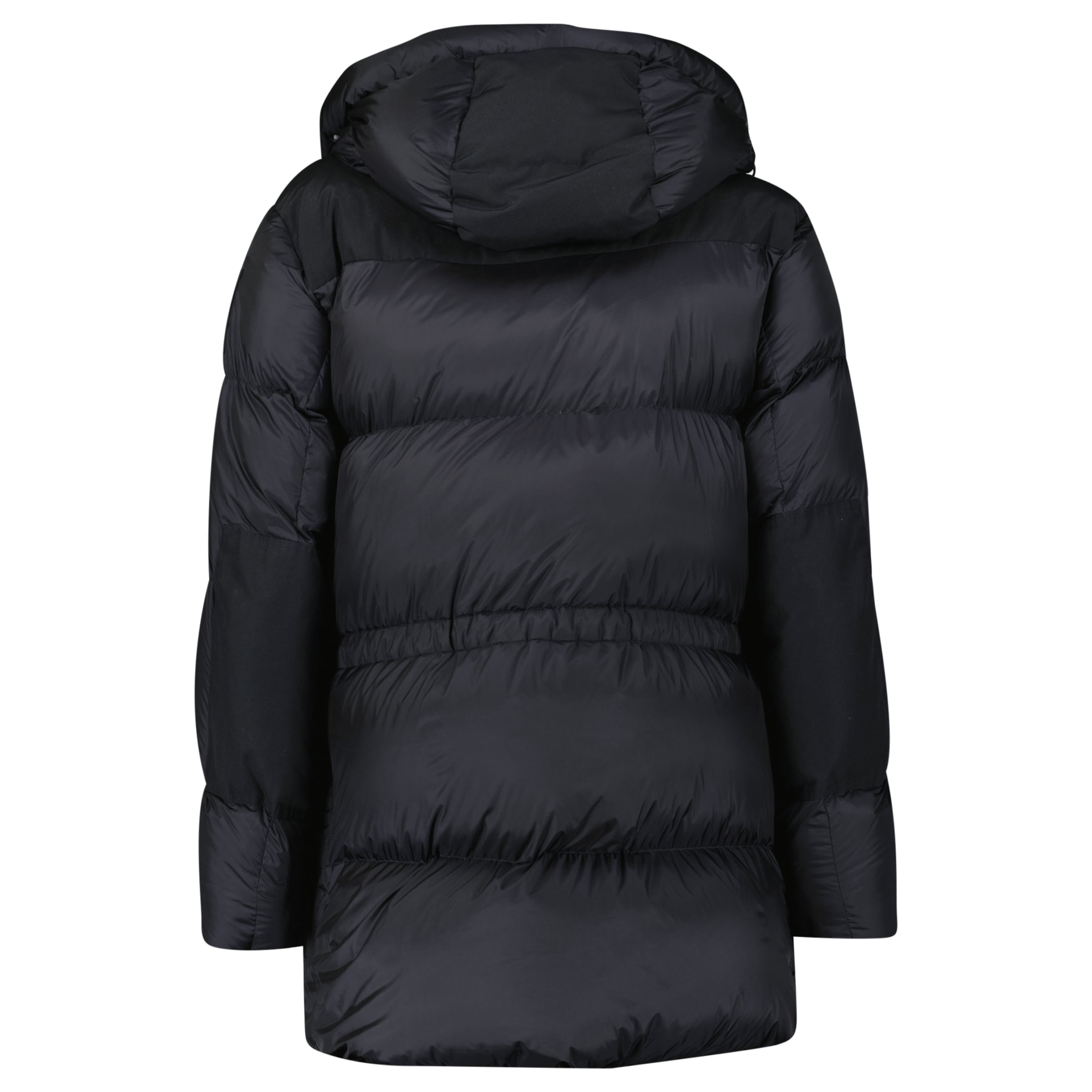 Burberry 'Lindford' Check Down Puffer Jacket Black Burberry 'Lindford' Check Down Puffer Jacket Black