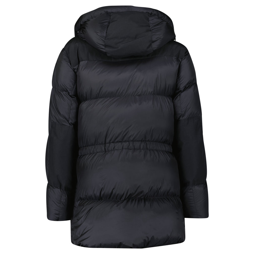Burberry 'Lindford' Check Down Puffer Jacket Black - chancefashionco