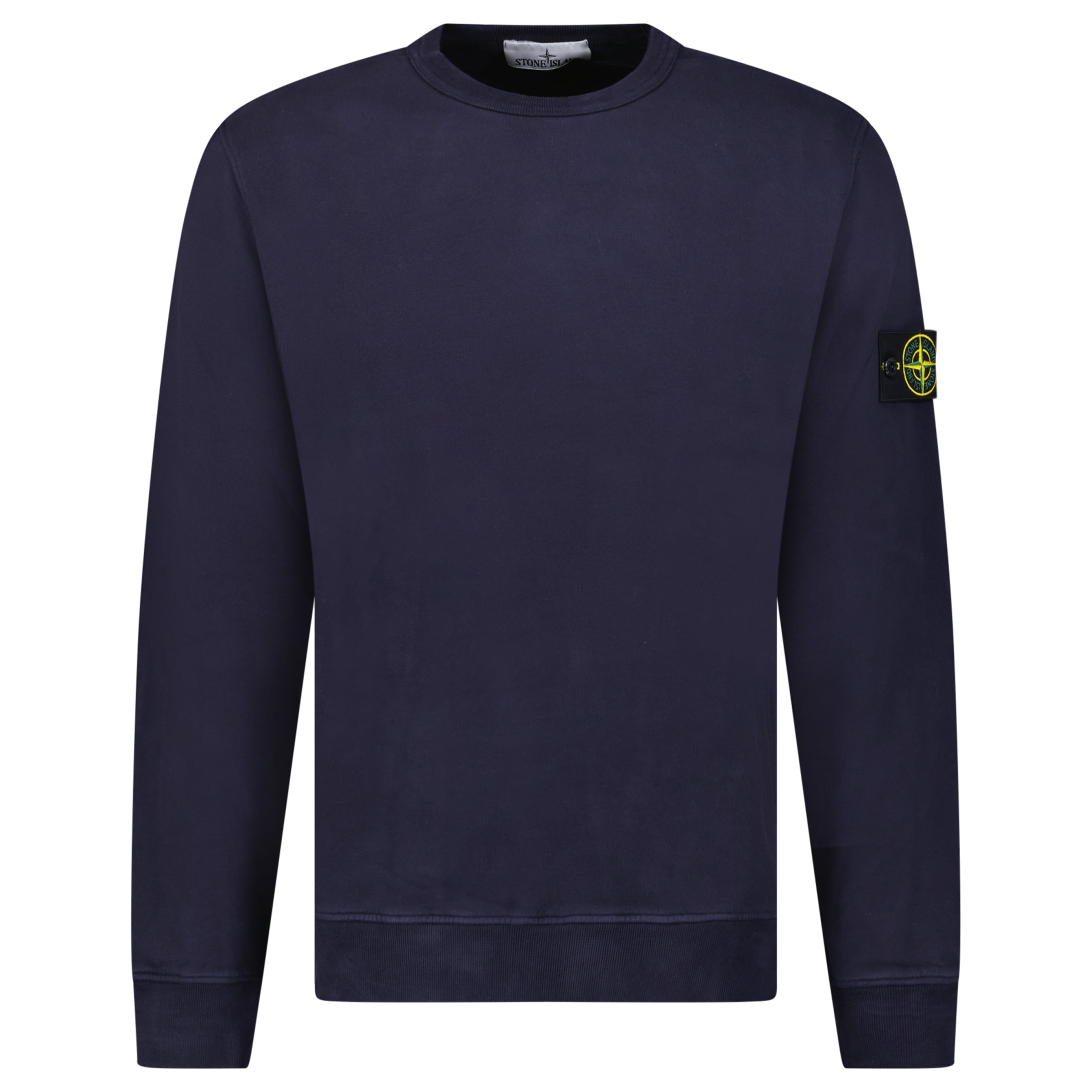 Color variation of Stone Island Brushed Organic Cotton Sweatshirt Dark Blue
