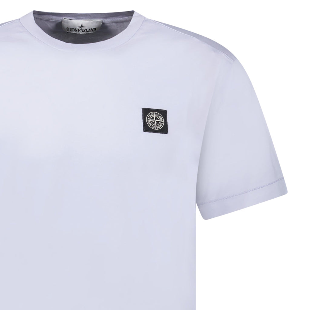 Stone Island Compass Logo T-Shirt Lilac - chancefashionco