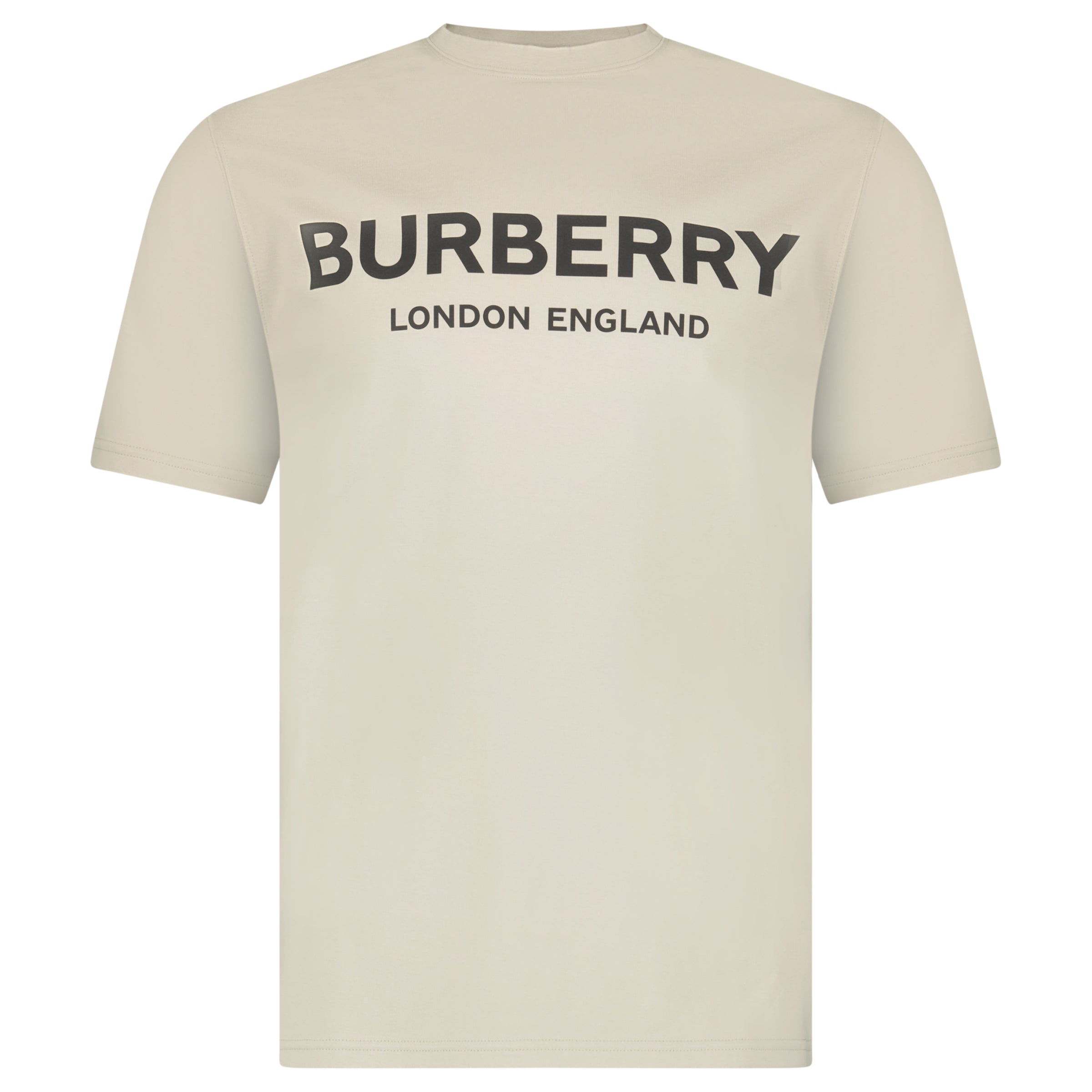 Color variation of Burberry 'Ellison' Logo Print T-Shirt Lichen