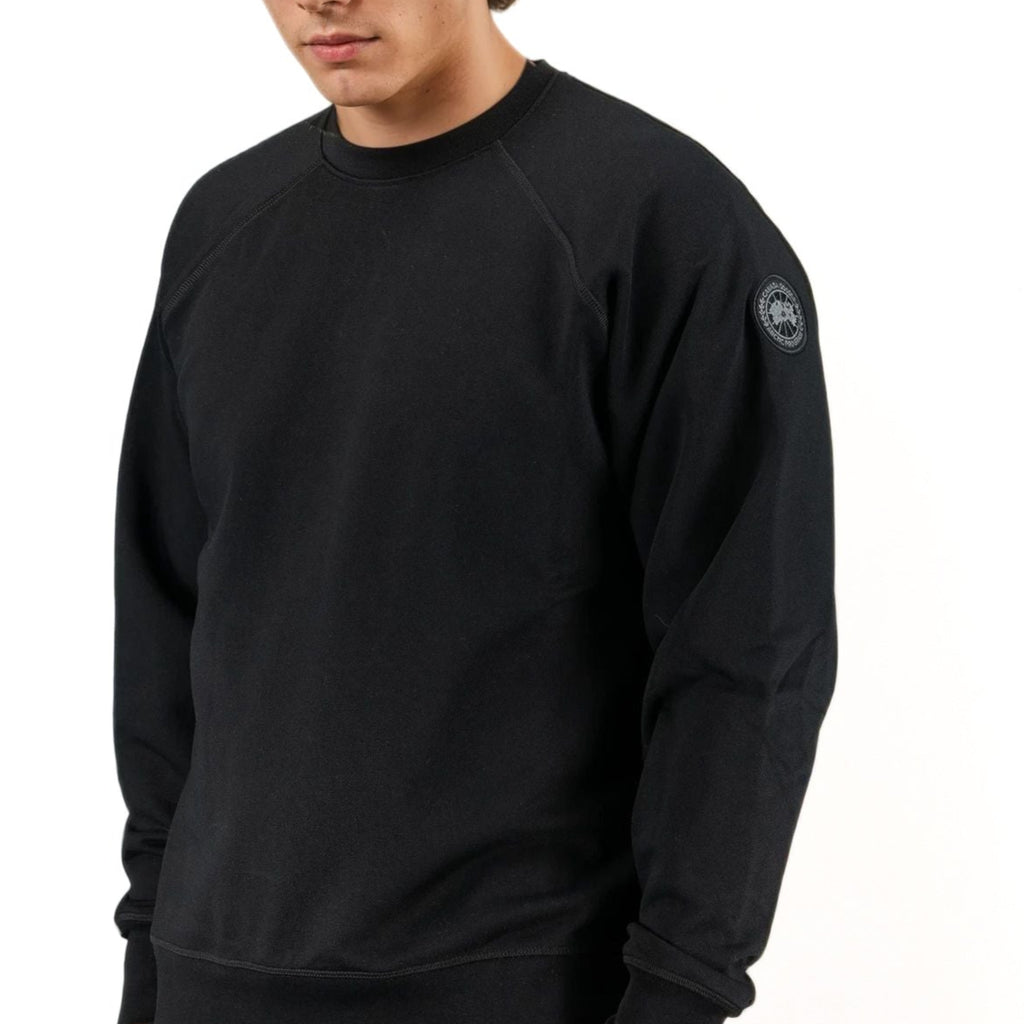 Canada Goose Huron Sweatshirt Black - chancefashionco