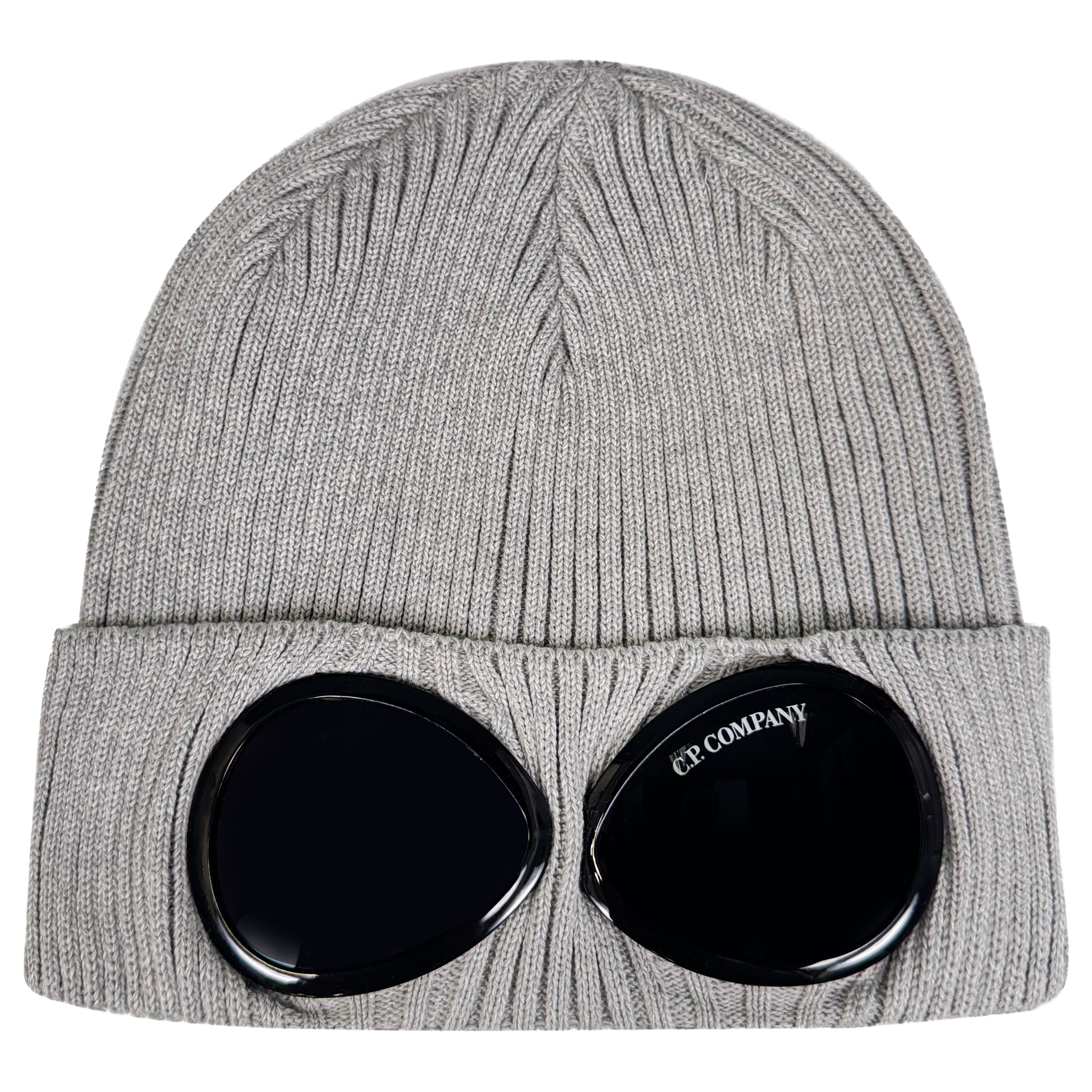 Color variation of CP Company Goggle Beanie Grey