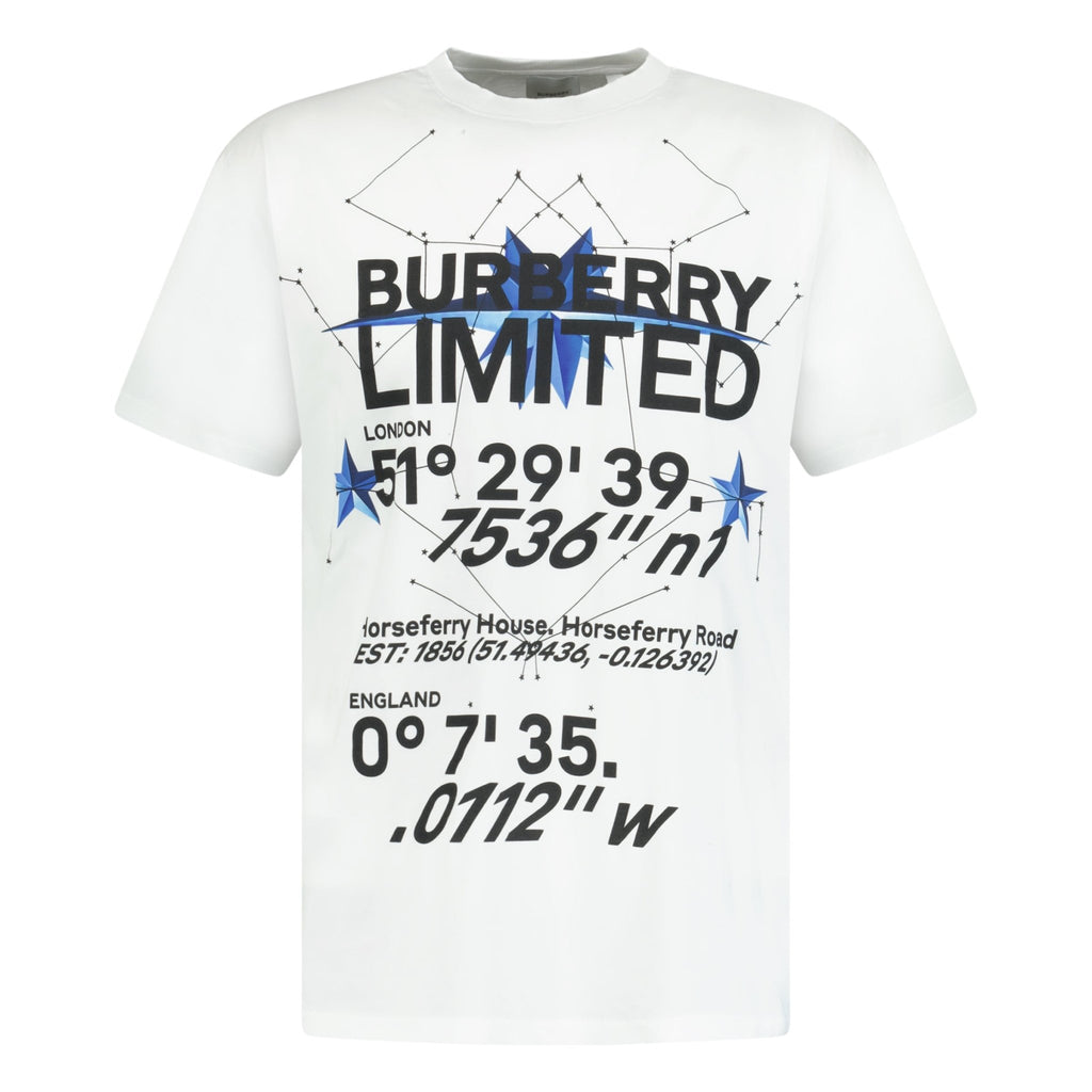 Burberry Bloomsbury Logo T - Shirt White - chancefashionco