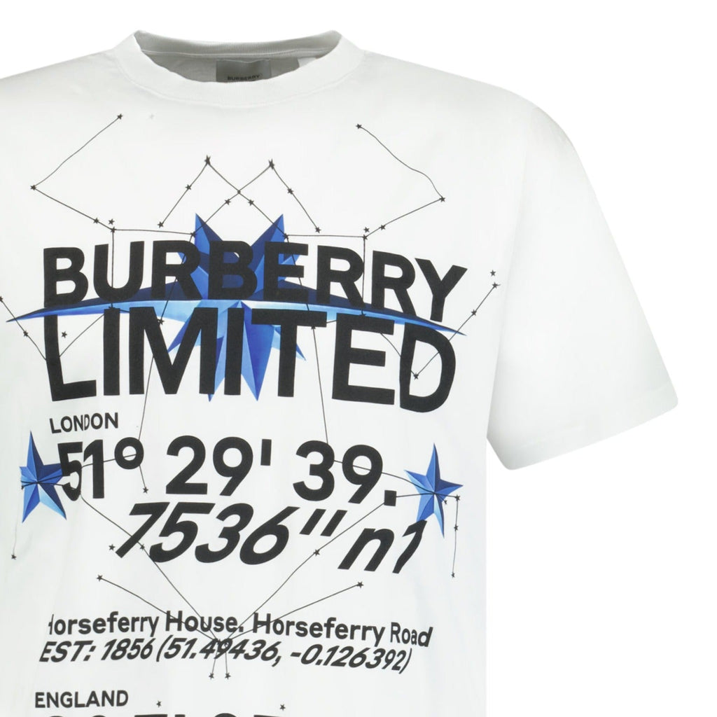 Burberry Bloomsbury Logo T - Shirt White - chancefashionco