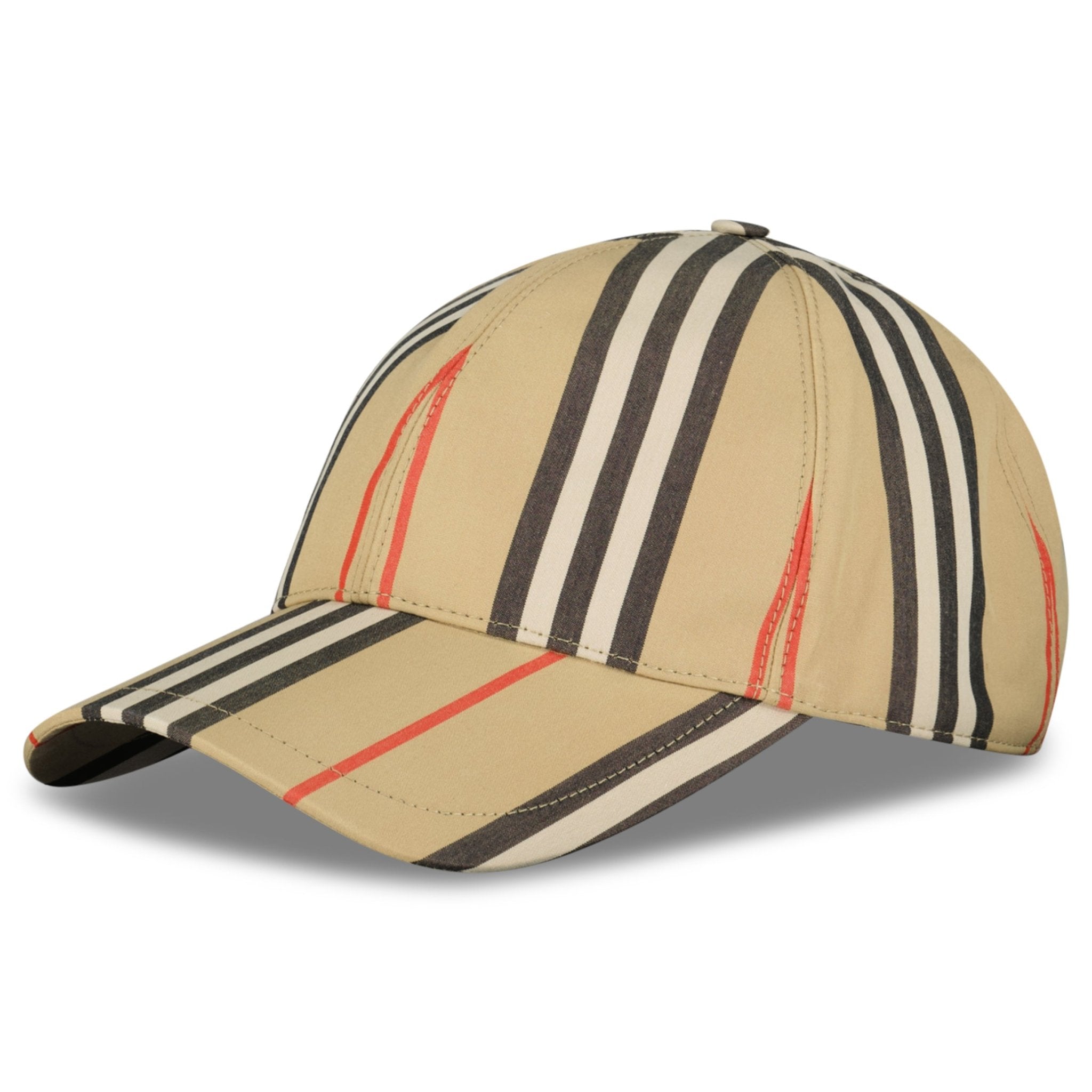 Burberry Signature Lined Baseball Cap Archive Beige Burberry Signature Lined Baseball Cap Archive Beige