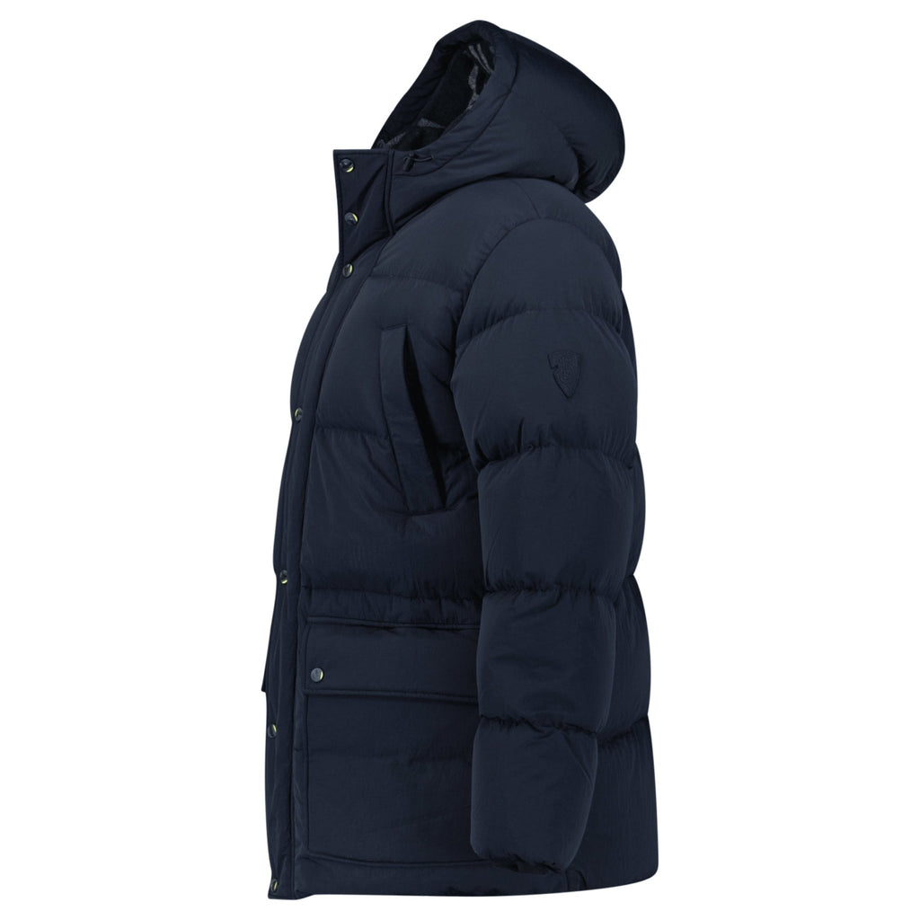 Burberry Technical Nylon Puffer Coat Navy - chancefashionco