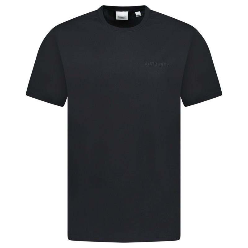 Burberry Crew Neck Logo T-Shirt Black - chancefashionco