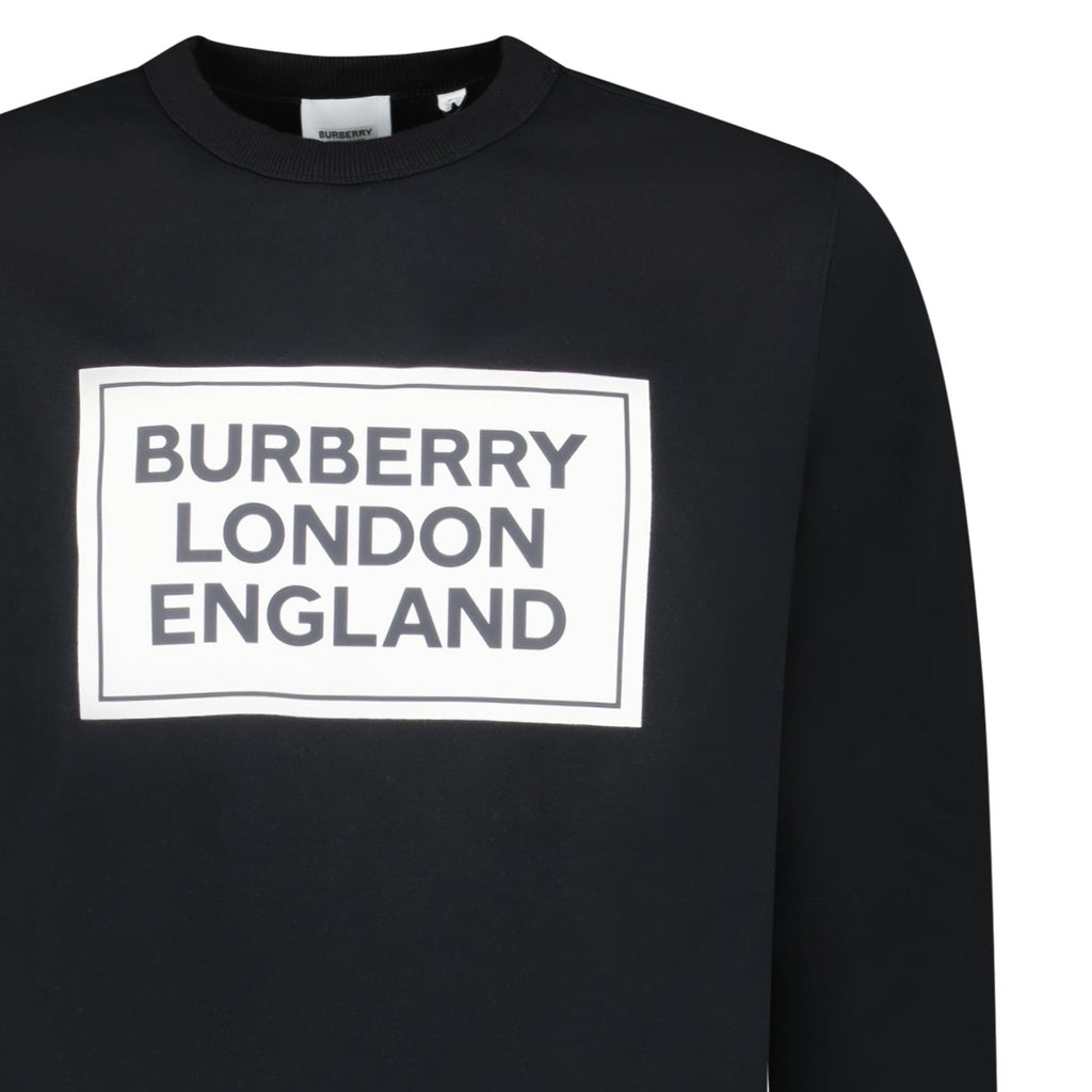 Burberry 'Fawson' Logo Sweatshirt Black - chancefashionco