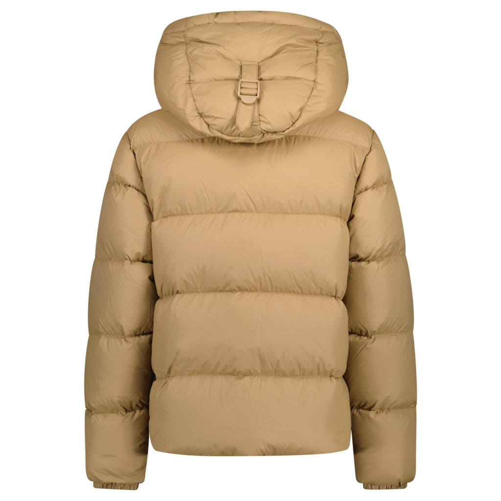 Burberry 'Halsby' Hooded Check Down Jacket Beige - chancefashionco