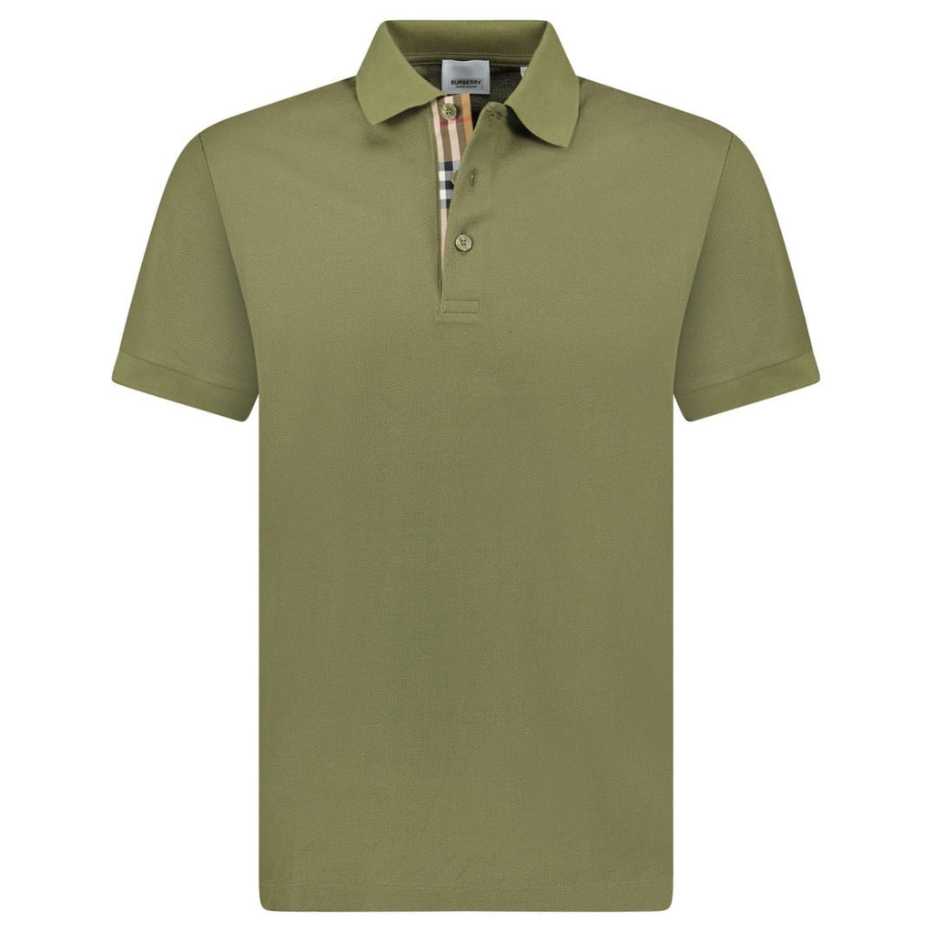 Burberry 'Hartford' Check Polo Khaki - chancefashionco