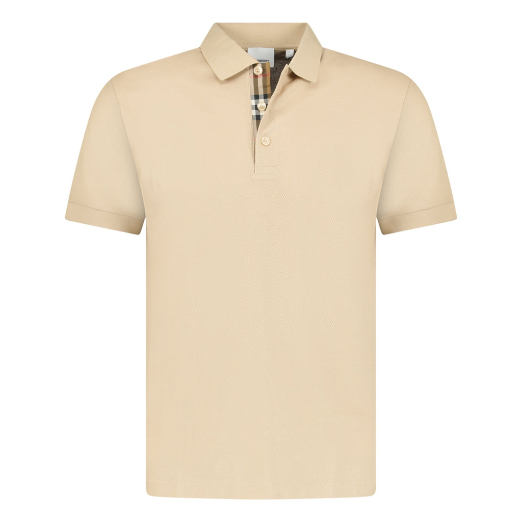 Burberry 'Hartford' Check Polo Soft Fawn - chancefashionco