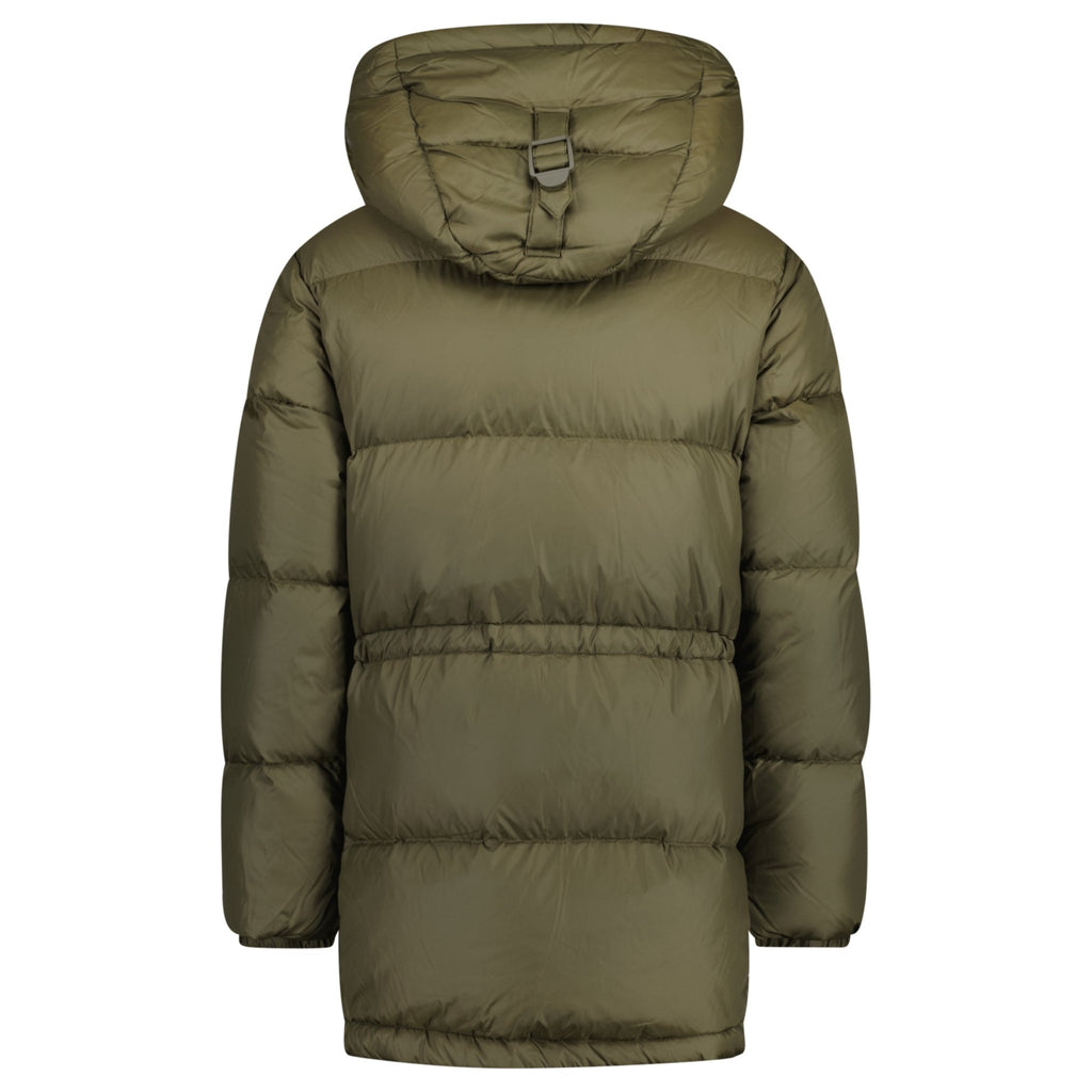 Burberry 'Haworth' Hooded Check Down Jacket Khaki - chancefashionco