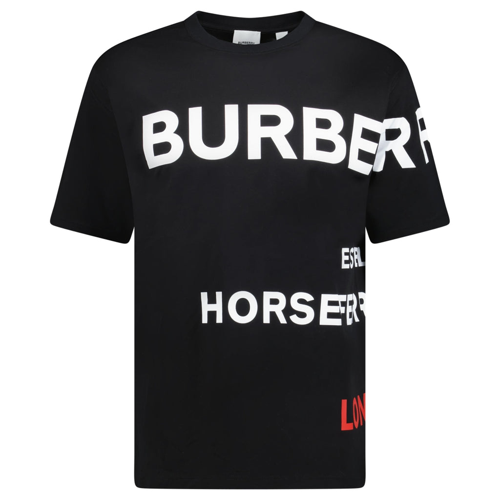 Burberry Horseferry Cotton T-Shirt Black - chancefashionco