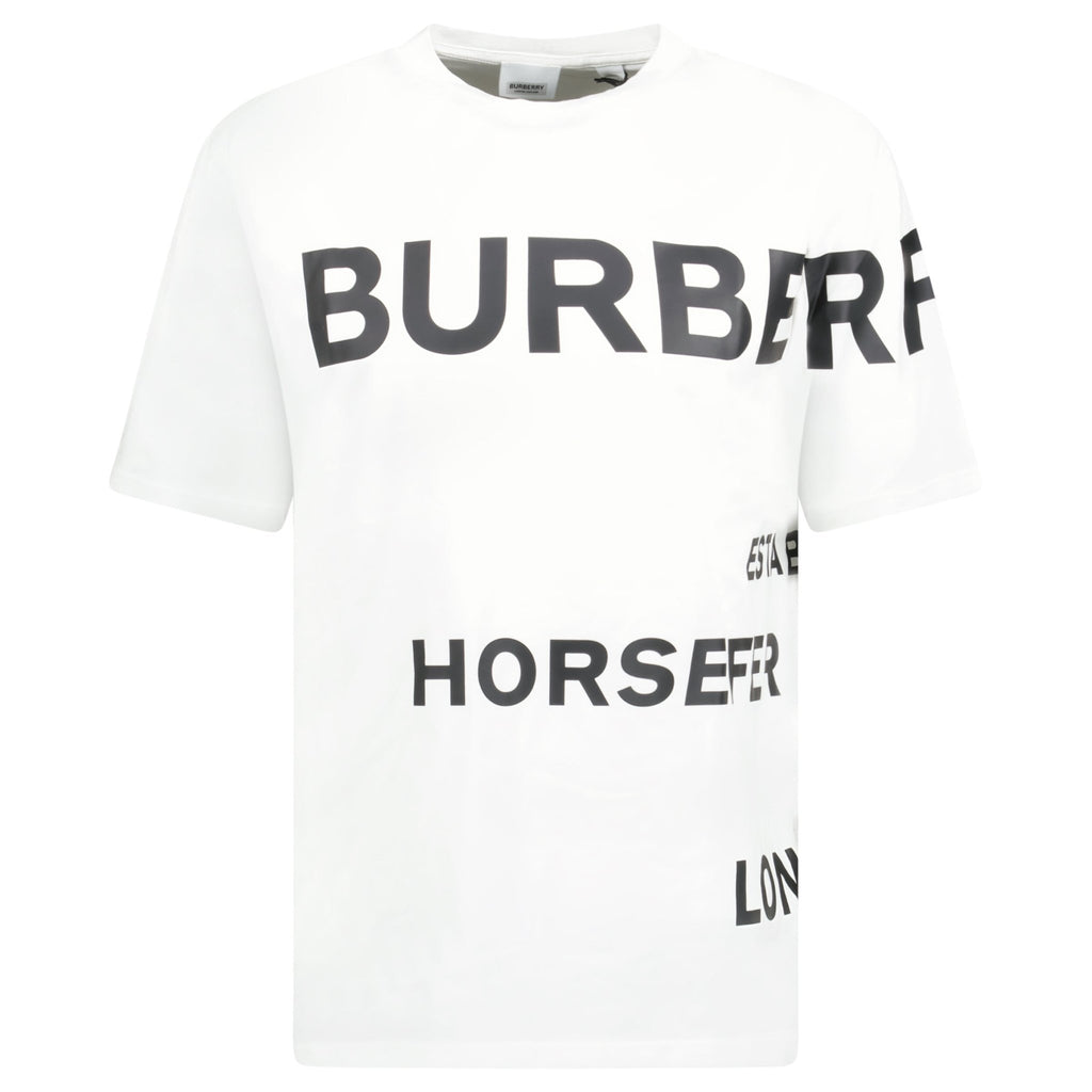 Burberry Horseferry Cotton T-Shirt White - chancefashionco