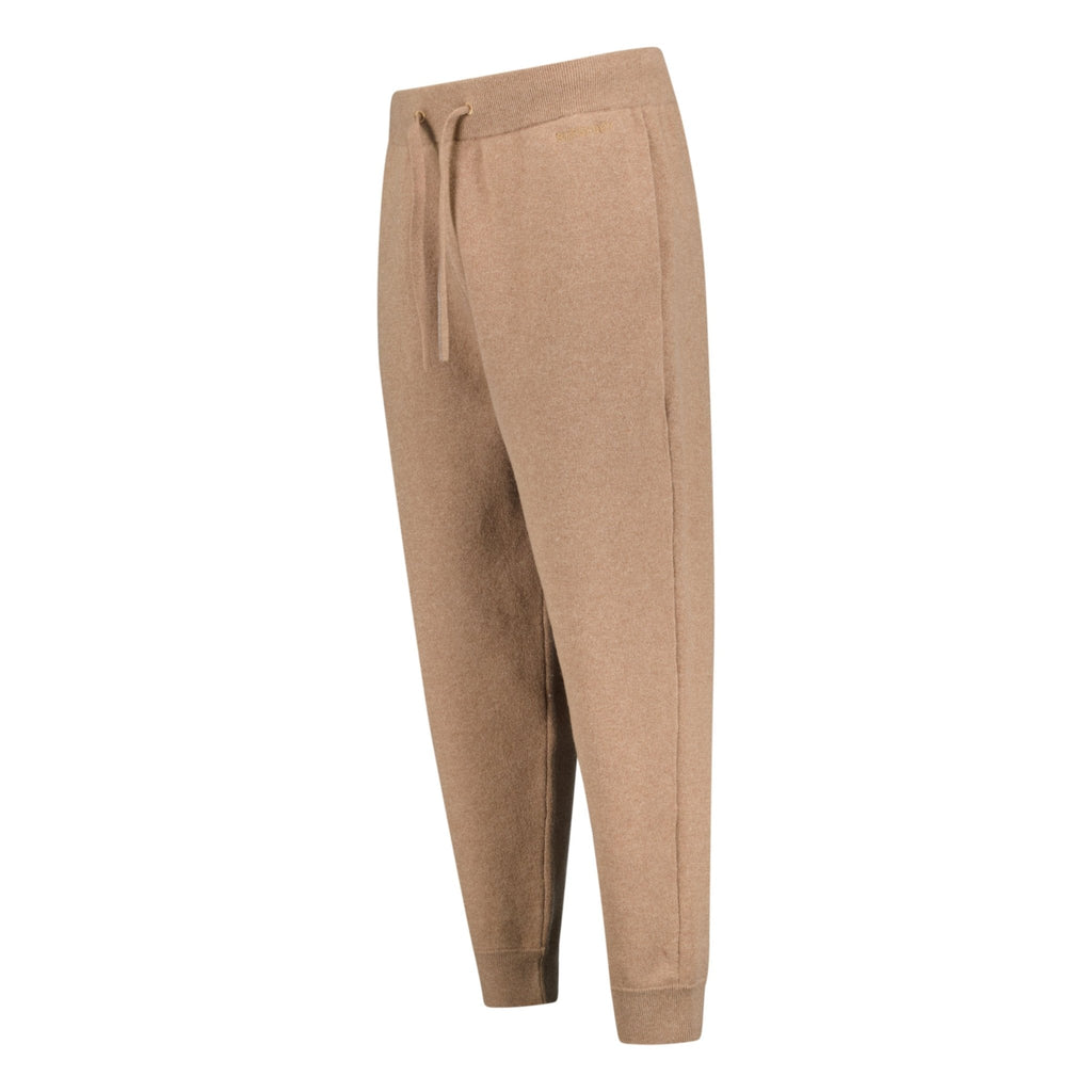 Burberry Hunton Cuffed Cashmere Sweatpants Camel - chancefashionco