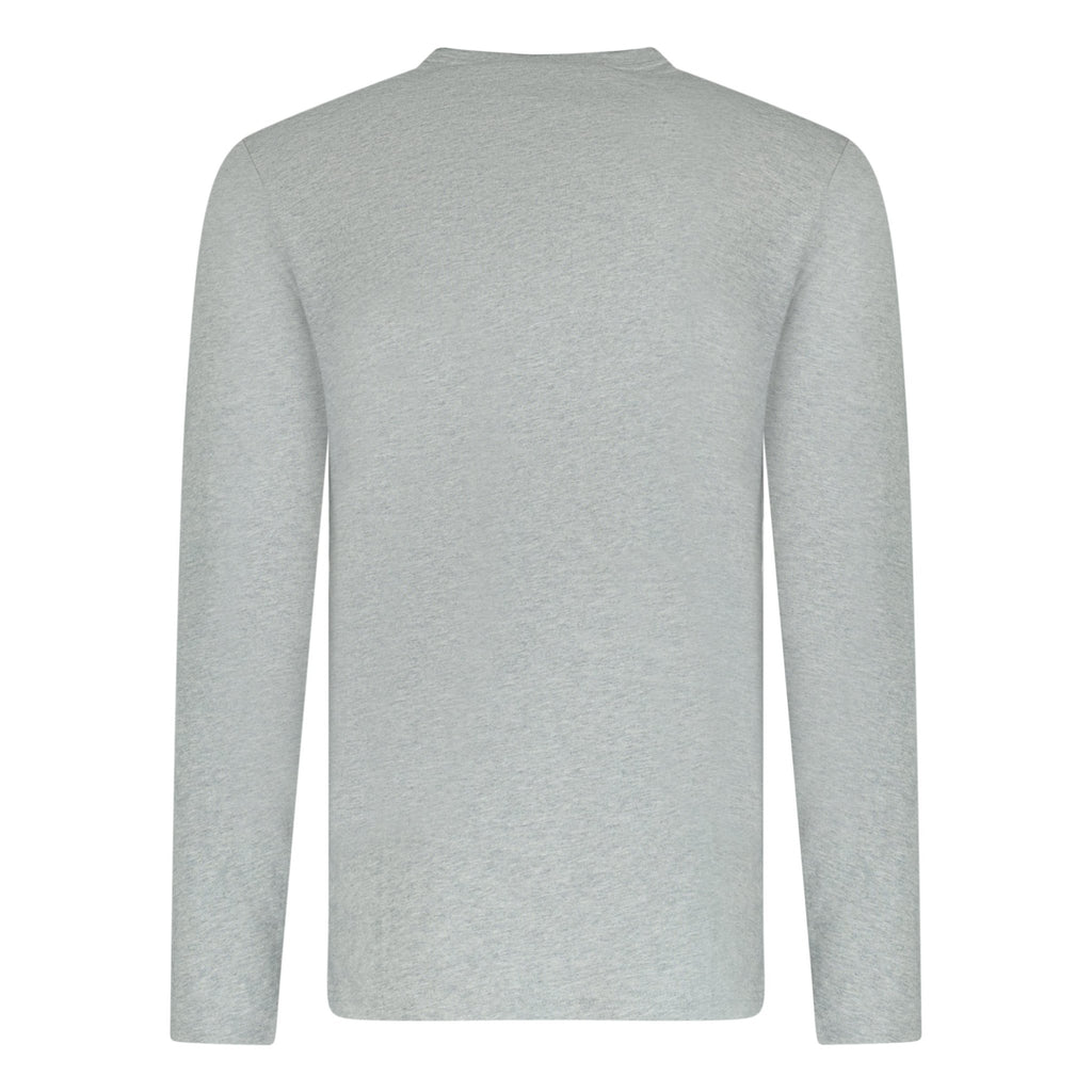 Burberry Long Sleeve Logo Print T-Shirt Grey - chancefashionco